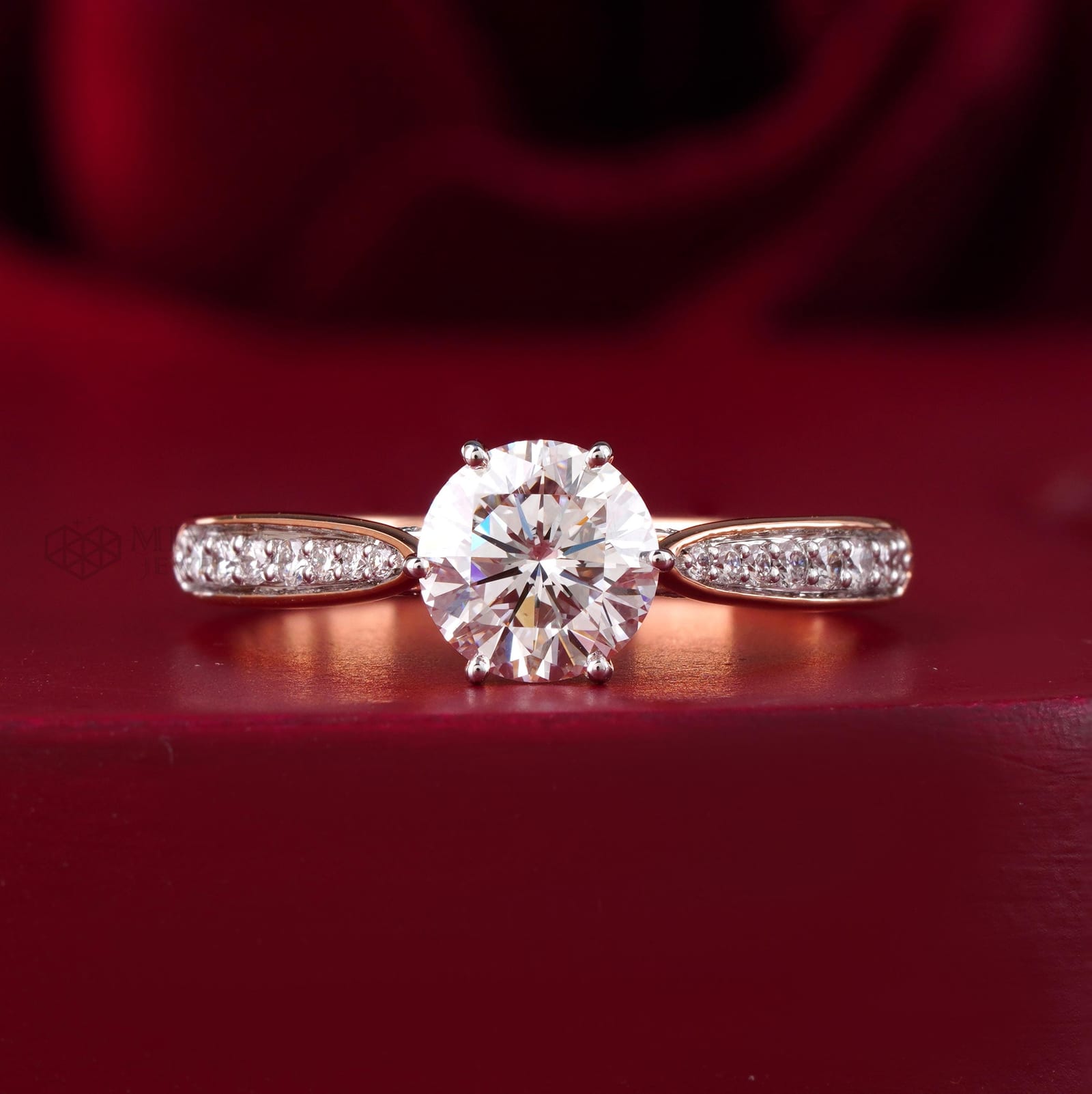 1.01 CT Lab Grown Diamond Ring